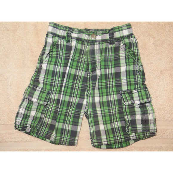 Gymboree Soccer Camp Plaid Shorts Size 2T - Picture 1 of 1